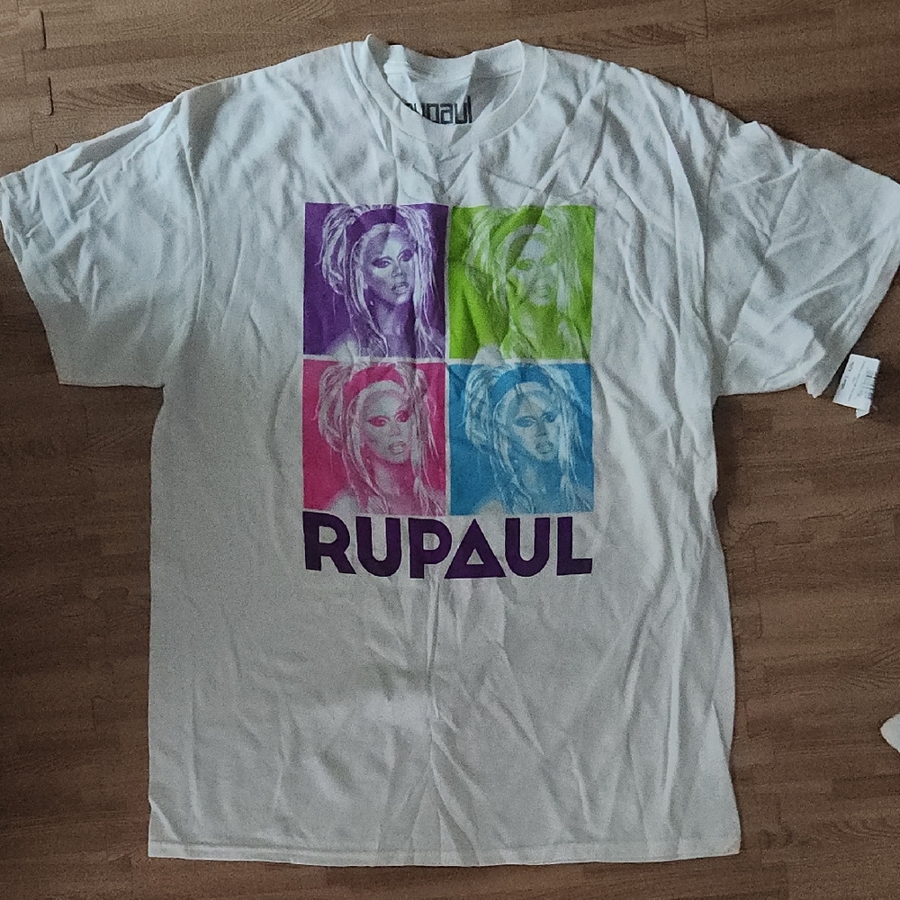 RuPaul Graphic White T-Shirt